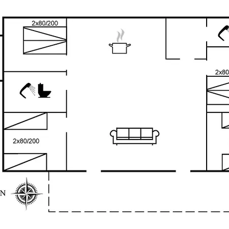 Bendiks - 30km From The Sea By Interhome Toftlund